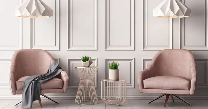 Expert designer Iris loves a good metallic accent to elevate home interior designs—think gold, silver, bronze, and copper!
