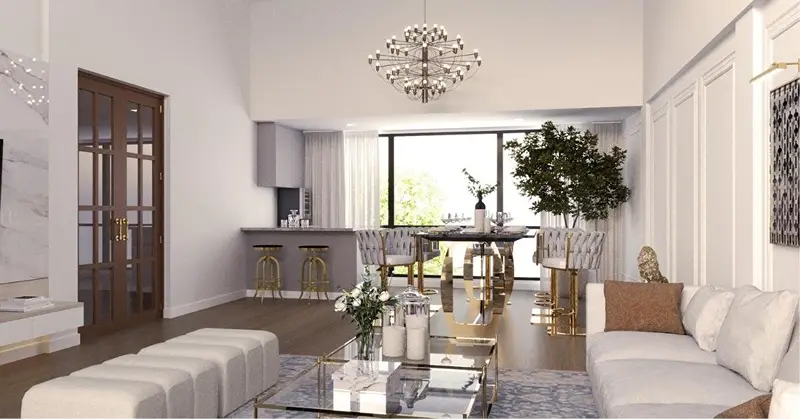 Designing the home interior of a large family room can pose an equally larger challenge compared to decorating a smaller space.
